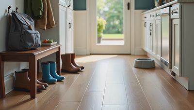 One Family's Mudroom-to-Kitchen Traffic Problem — and the Flooring Choice That Solved It