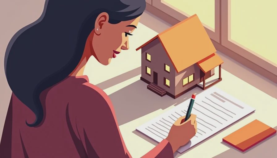 Visual context for building a house checklist